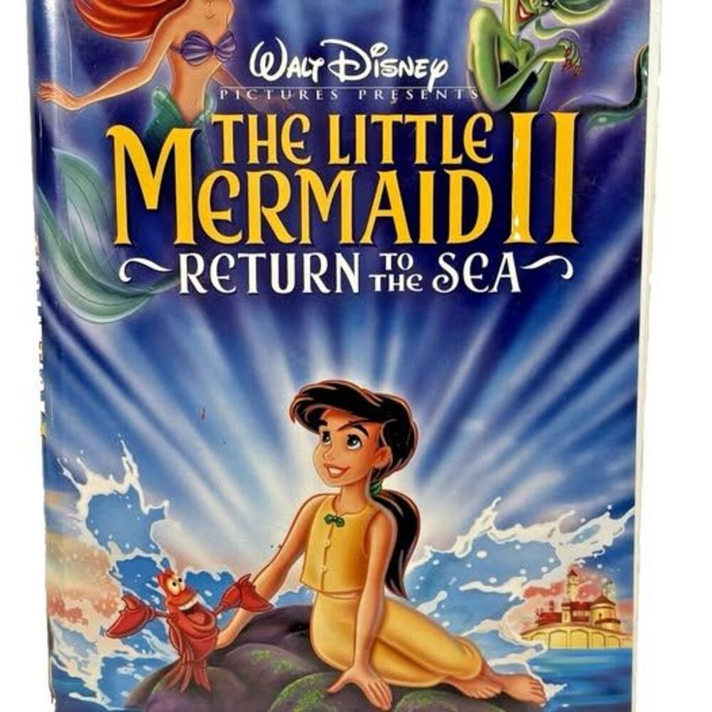 The Little Mermaid II Return to Sea VHS Disney Clamshell